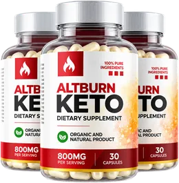 AltBurn KETO Dietary Supplement Capsules – 5 bottle package